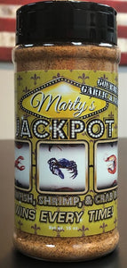 Marty's Jackpot Gourmet Garlic and Lemon spice 16 oz shaker