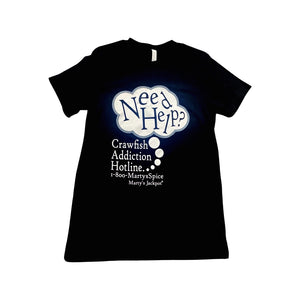Marty's Jackpot All Purpose Spice Crawfish T shirt 