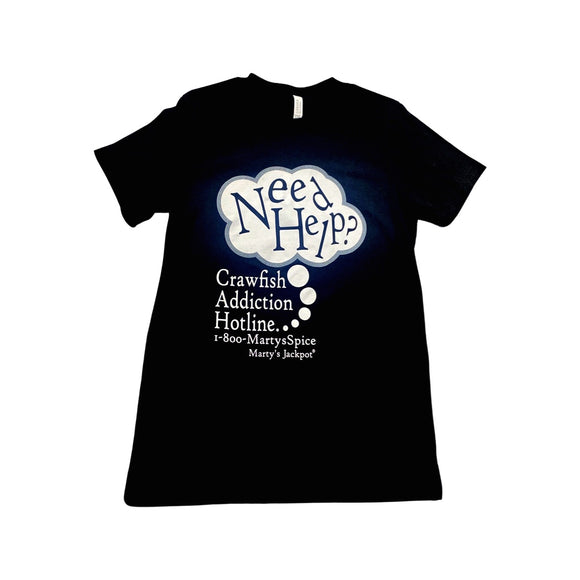 Marty's Jackpot All Purpose Spice Crawfish T shirt 
