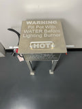 Aluminum Boiler Crawfish Cooker 40 quart/ 10 gallon -half sack cooker