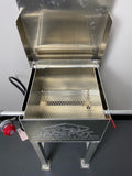 Aluminum Boiler Crawfish Cooker 40 quart/ 10 gallon -half sack cooker