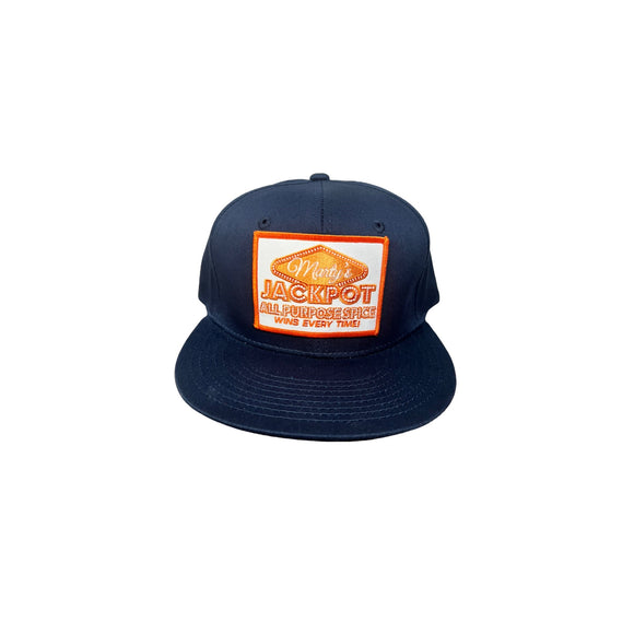 Marty's Jackpot Spice Hat- Navy  (Houston Baseball Inspired)