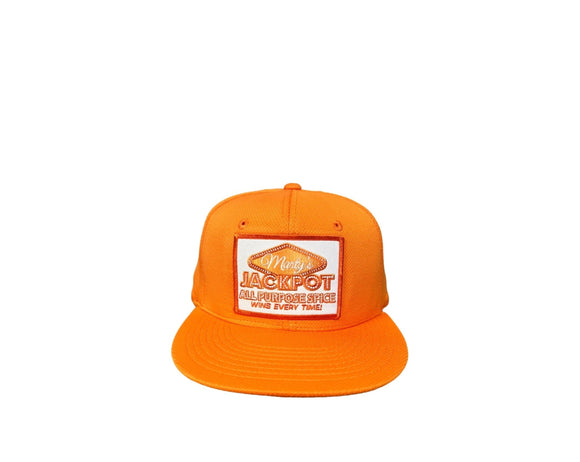 Marty's Jackpot Spice Hat- Orange Mesh  (Houston Baseball Inspired)